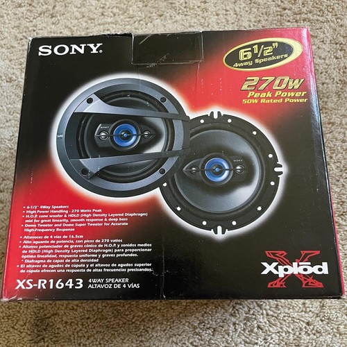 New sony xplod - sony, xs-r1643