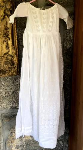 Antique christening gown - antique,