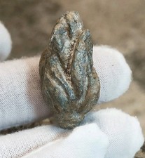 Ancient Lead Bud Artifact