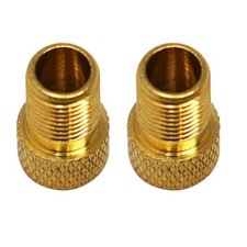 2 x Brass Adaptor Presta To