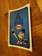 Rustic Esso Blue Man Sticker
