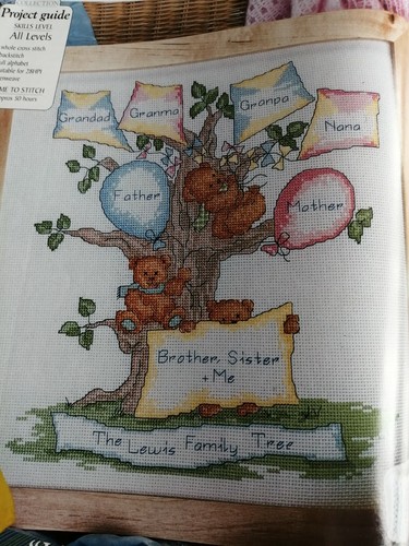 Nursery family tree cross - tree,