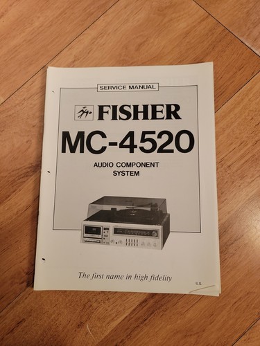 Fisher 4520 stereo system - fisher,