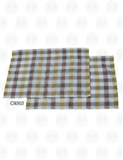 Westfalia Side Window Curtain for Bay Window (White & Yellow Check) C9302-081124