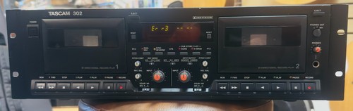 Tascam 302 professional dual - 302,
