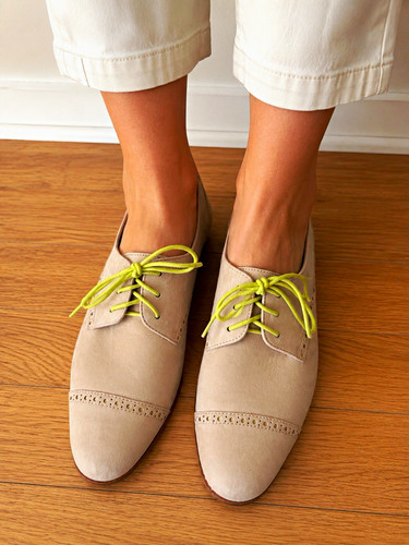 Cole haan beige green leather - cole,