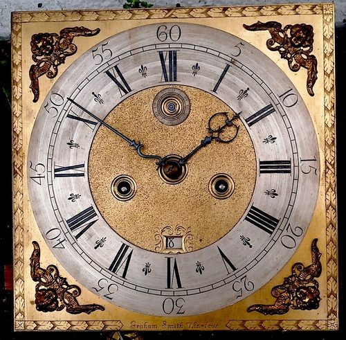 Inch day longcase clock - 10, ;8