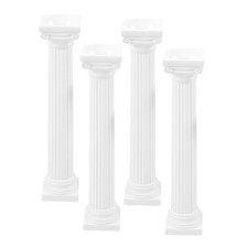 4 Pcs Roman Column Decoration