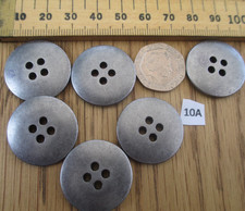 6 x  Buttons 25 mm (approx)