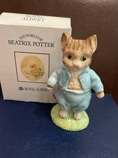 Royal Albert Large Beatrix Potter Tom Kitten Figure - Boxed