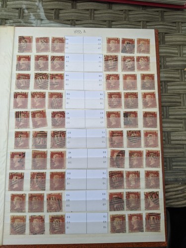 Penny red plate - penny,