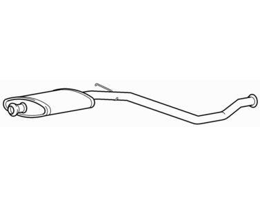 Quality centre exhaust middle - quality,