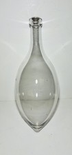 Vtg Glass Italian? Wine Bottle