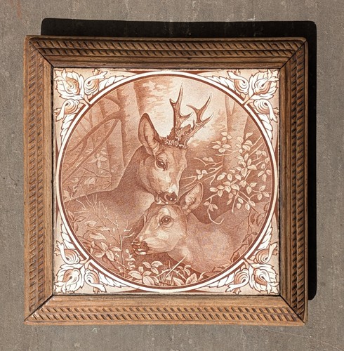 Antique french deer - french,