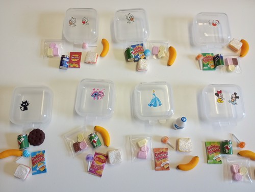 Miniature scale lunch - miniature, 1/6