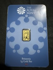 Royal Mint 1g Britannia Gold