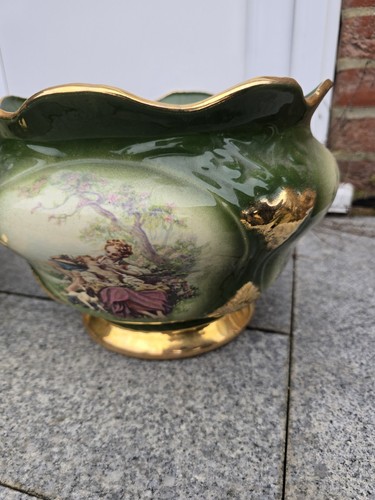 Vintage porcelain jardinière - porcelain,