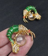 Vintage Art Deco Gold & Green