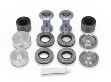 Rubber bearing swingarm