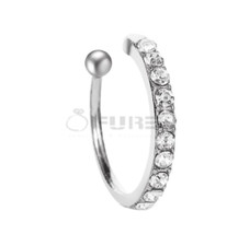 1x Sterling Silver Gold Ear