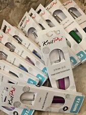 KnitPro Crochet Hooks - Waves 2.0 Soft Grip Ergonomic Handles - 2mm - 12.0mm