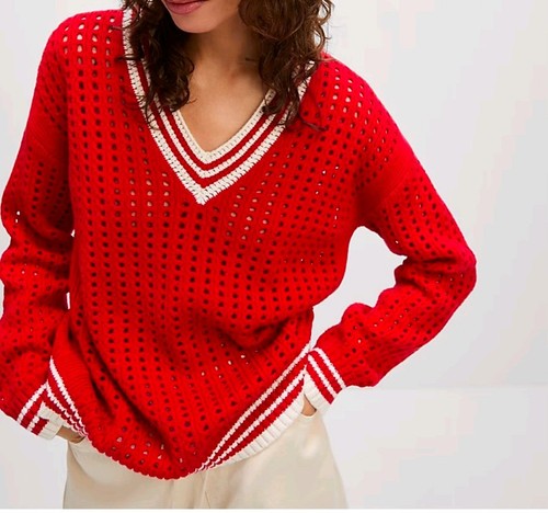 Women knitted neck jumper - women, v