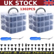 1299Pcs Car Body Trim Clips