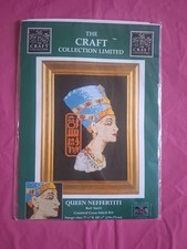 Queen Nefertiti Counted Cross