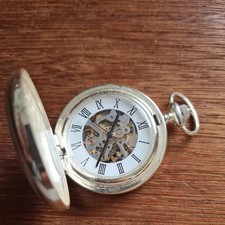 Metal full hunter Pocket Watch Working 