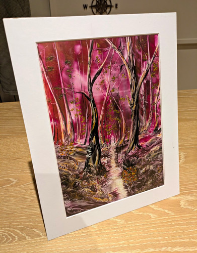Encaustic wax art deep - wax,