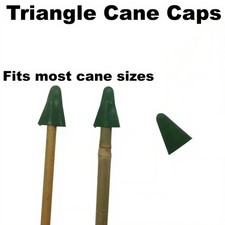 Triangle Garden Cane Caps