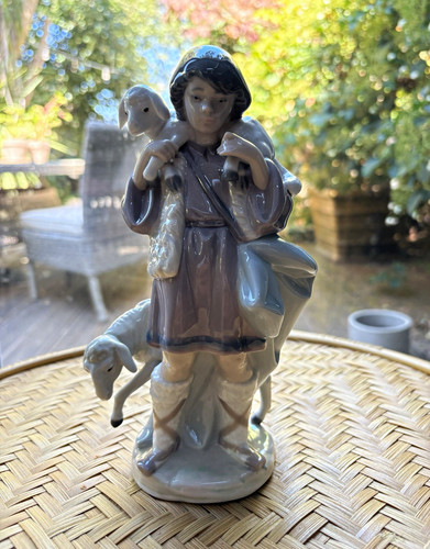 Lladro shepherd boy - lladro, no