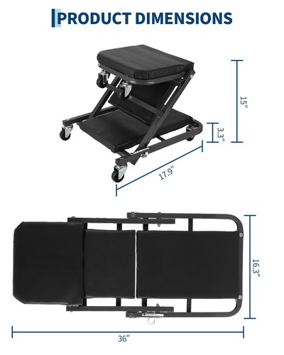Mechanic creeper seat - mechanic,