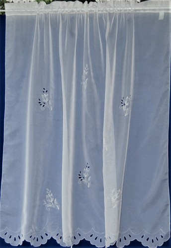 Holland white embroidered - a,
