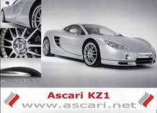 ASCARI KZ1 brochure - c2005 - mint condition