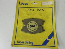 LUCAS FRONT BRAKE PADS ( FA105