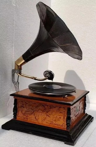 Vintage gramophone fully - vintage, gramophone,