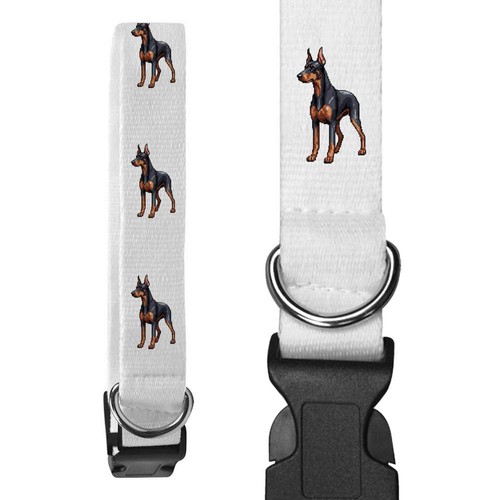 Pixel style doberman - 'pixel,