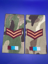 Royal Army Medical Service MTP Corporal Cpl Rank Slides RAMS New Medic