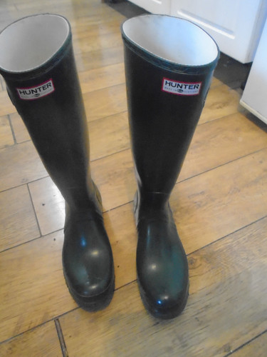 Hunter wellington boots - hunter, size