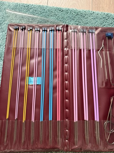 Knitting needles set case - set, a