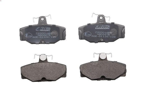 Brake pad set - disc, abe