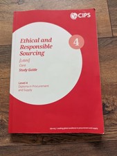 CIPS Level 4 L4M4 Ethical and Responsible Sourcing Study Guide