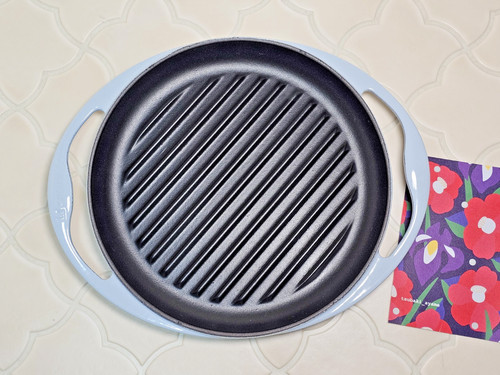 Creuset coastal blue cast - le,