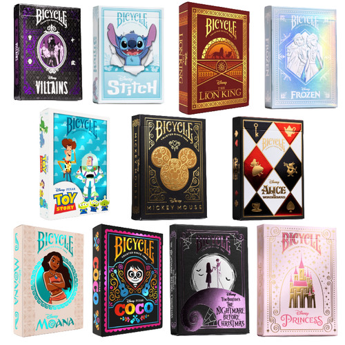 Bicycle disney playing cards - bicycle,