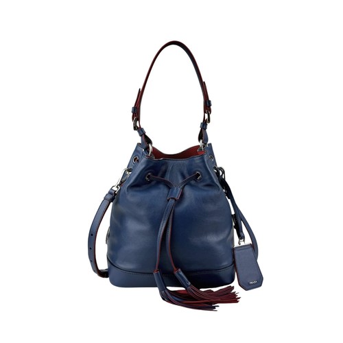 Prada navy leather duet - prada,