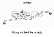 Rear Muffler Silencer Insert