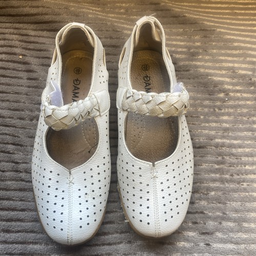 Damart size white shoes - size,