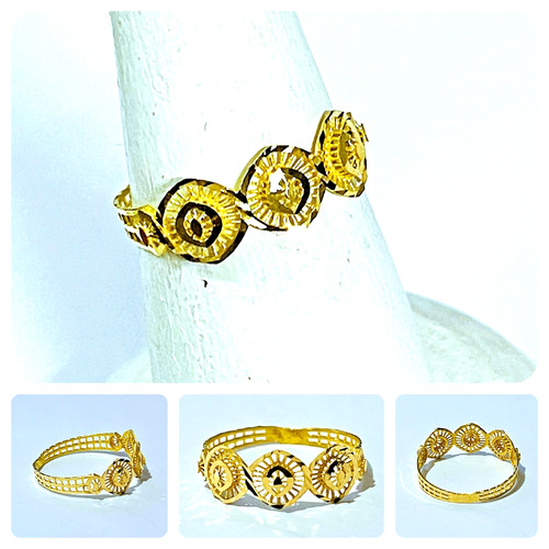 22k beautiful lady ring - ring, in