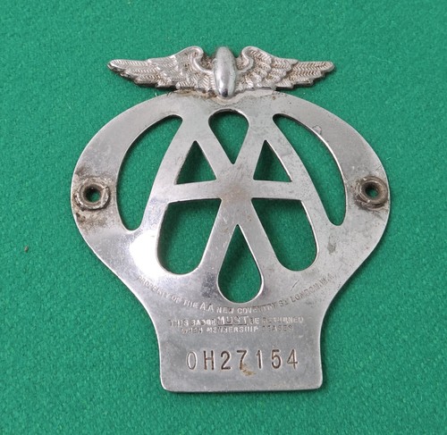 Vintage car club - aa, grille